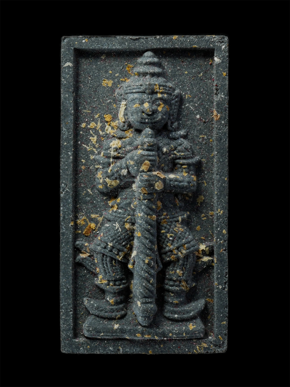 21Jul24 (176)p.jpg - ท้าวเวสสุวรรณ หลังยันต์ดวงเศรษฐี เสาร์ ๕ หลวงปู่หมุน ฐิตสีโล วัดบ้านจาน อ.กันทรารมย์ จ.ศรีสะเกษ ปี2543 เนื้อผงพุทธคุณ ผงว่านดำ นิยม พิธีพุทธาภิเษกใหญ่ [..] | https://kamulet.in.th